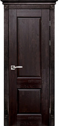 Белорусские двери, Классик 1 ПВДГ, венге, массив дуба