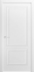 Ульяновские двери Арсений-2 ДГ, белая эмаль