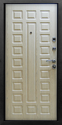 Входная дверь Неаполь Mottura, венге / беленый дуб,  Mottura