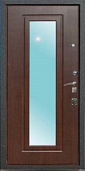 Входная дверь Неаполь Mottura, венге / венге с зеркалом, Mottura