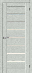 Дверь межкомнатная, эко шпон модель-22, Grey Wood