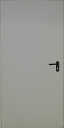 Противопожарная входная металлическая дверь ДП-1- EI-60, RAL 7035