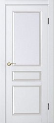 Межкомнатная дверь Джулия -1 ДГ, массив сосны, эмаль белый жемчуг