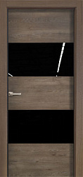 Дверь межкомнатная, модель CPL 02, Эдисон коричневый