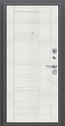 Дверь Титан Мск - Porta S 109.П29, Антик серебро / Bianco Veralinga
