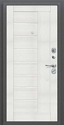 Дверь Титан Мск - Porta S 109.П29, Антик серебро / Bianco Veralinga