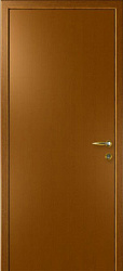 Противопожарная дверь ПВХ EI30, гладкая, цвет дуб золотой
