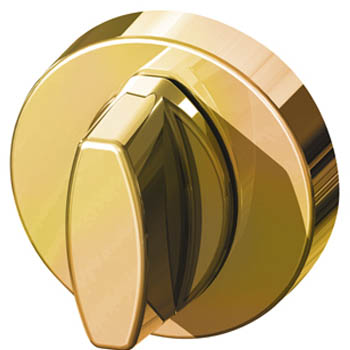 картинка Фиксатор Armadillo WC-BOLT BK6/URB GOLD-24 Золото 24К магазин Dveris являющийся официальным дистрибьютором в России 