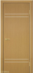 картинка Дверь Геона Лайн-3, Ультрашпон, ДГ Дуб классик 13, вертикальная структура магазин Dveris являющийся официальным дистрибьютором в России 