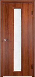 картинка Дверь Гост ДО L2 РФ без четверти, ламинированная, орех итальянский магазин Dveris являющийся официальным дистрибьютором в России 