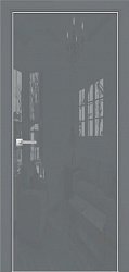 картинка Дверь Оникс Арт, Lacobel RAL 7040 по зеркалу, без рисунка магазин Dveris являющийся официальным дистрибьютором в России 