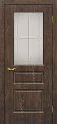 Дверь Мариам Версаль-2 ДО контурный полимер, Дуб корица