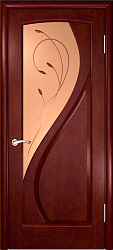 картинка Ульяновские двери Танго ДО, Темный анегри магазин Dveris являющийся официальным дистрибьютором в России 