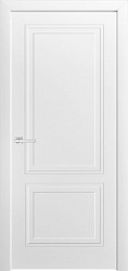 картинка Ульяновские двери Арсений-2 ДГ, белая эмаль магазин Dveris являющийся официальным дистрибьютором в России 