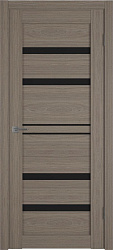 картинка Межкомнатная дверь экошпон Atum Pro 26 Black Gloss, Brun Oak магазин Dveris являющийся официальным дистрибьютором в России 