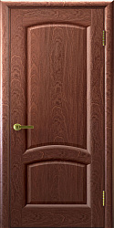 картинка Ульяновские двери Люксор Лаура ДГ, Красное дерево магазин Dveris являющийся официальным дистрибьютором в России 