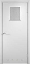 Дверной блок с четвертью модель 31 с вентиляционной решеткой №1, ГОСТ 6629-88, белый