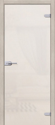 картинка Стеклянная межкомнатная дверь Лайт Сатинато Белое магазин Dveris являющийся официальным дистрибьютором в России 