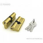 Цилиндровый механизм Fuaro 100 CA 70 mm (30 10 30) PB латунь 3 кл.