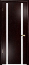 картинка Ульяновские двери, Триумф 2, венге, белый триплекс магазин Dveris являющийся официальным дистрибьютором в России 