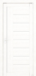 картинка Новосибирские двери, Eco-Light 2110, экошпон, белый велюр магазин Dveris являющийся официальным дистрибьютором в России 