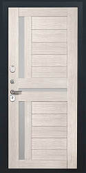 Дверь Титан Мск - Lux-3 A, Медный антик/ Экошпон СБ-5 Капучино