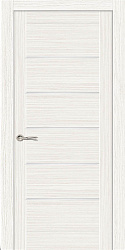 картинка Ульяновские двери, Клеопатра-2, белый сатинат, беленый дуб IMA магазин Dveris являющийся официальным дистрибьютором в России 