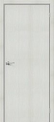 Дверь межкомнатная, эко шпон модель-0, Bianco Veralinga