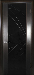 картинка Ульяновские двери, Страто 02 ДО, Черный тонированный дуб магазин Dveris являющийся официальным дистрибьютором в России 