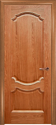 картинка Ульяновские двери Венеция-3 ДГ, Натуральный дуб магазин Dveris являющийся официальным дистрибьютором в России 