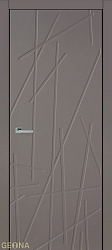 картинка Дверь Геона Modern Avanti -8 ПГ, ПВХ-шпон, Софт капучино магазин Dveris являющийся официальным дистрибьютором в России 
