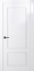 картинка Белорусские двери Ламира-2 ДГ, эмаль белая магазин Dveris являющийся официальным дистрибьютором в России 