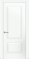 картинка Ульяновские двери, Вероник-1, ДГ, эмаль белая магазин Dveris являющийся официальным дистрибьютором в России 