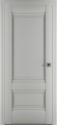 картинка Межкомнатная дверь Турин В4 ДГ, Экошпон, матовый серый магазин Dveris являющийся официальным дистрибьютором в России 