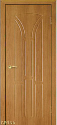 картинка Дверь Геона Сапфир, ДГ ПВХ, Орех миланский 733 магазин Dveris являющийся официальным дистрибьютором в России 