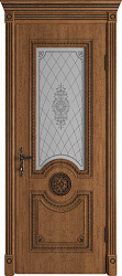 картинка Межкомнатная дверь VFD Greta ДО, Honey Classic магазин Dveris являющийся официальным дистрибьютором в России 