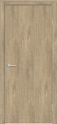картинка Дверь межкомнатная G-гладкая ПВХ премиум, дуб шале магазин Dveris являющийся официальным дистрибьютором в России 