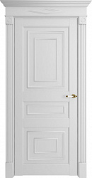 картинка Новосибирские двери Florence Stile 62001 ПДГ, Белый Серена магазин Dveris являющийся официальным дистрибьютором в России 