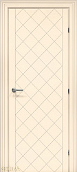 картинка Дверь Геона Modern Avanti -2 ПГ с притвором, Эмаль розовый жемчуг магазин Dveris являющийся официальным дистрибьютором в России 