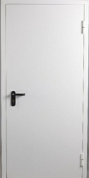 Противопожарная входная металлическая дверь ДПМ-01/60 Ei-60 цвет белый RAL 9016
