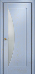 картинка Оникс Парус ПО, голубая эмаль патина золото магазин Dveris являющийся официальным дистрибьютором в России 