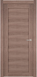 Новгородская дверь, модель 112 ДГ, дуб капучино