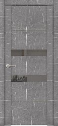 картинка Новосибирские двери UniLine Loft ПДЗ 30037/1, мрамор торос серый магазин Dveris являющийся официальным дистрибьютором в России 