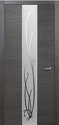 картинка Дверь межкомнатная Галант ДО, неаполь грей поперечный магазин Dveris являющийся официальным дистрибьютором в России 