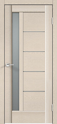 картинка Дверь межкомнатная, Premier 3 Мателюкс, экошпон soft touch, ясень капучино магазин Dveris являющийся официальным дистрибьютором в России 
