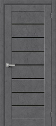 картинка Дверь межкомнатная, эко шпон модель-22 Black Star, Slate Art магазин Dveris являющийся официальным дистрибьютором в России 