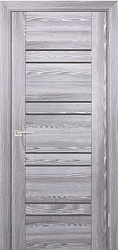 Раменские двери, PSK-1 ПО Lacobel серый, Ривьера грей