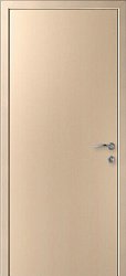 картинка Противопожарная дверь ПВХ EI30, гладкая, цвет беленый дуб магазин Dveris являющийся официальным дистрибьютором в России 