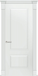 картинка Ульяновские двери, Вита-1, ДГ, Эмаль белая Ral 9003 магазин Dveris являющийся официальным дистрибьютором в России 