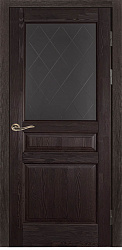картинка Белорусские двери DR, Валенсия, ДО, венге, массив ольхи магазин Dveris являющийся официальным дистрибьютором в России 